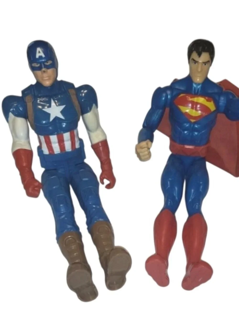 Superhero Action Figures Toys Hasbro Captain America Mattel Superman 12
